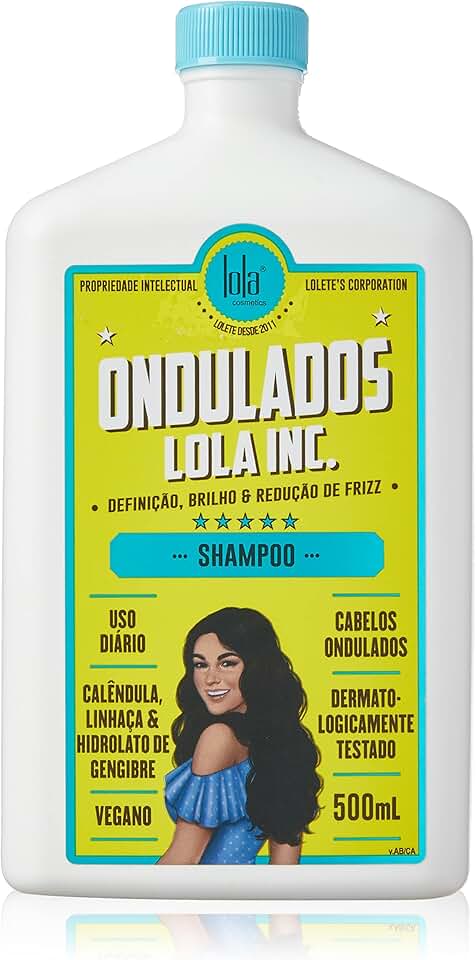 Ondulados Inc Shampoo 500ml, Lola Cosmetics