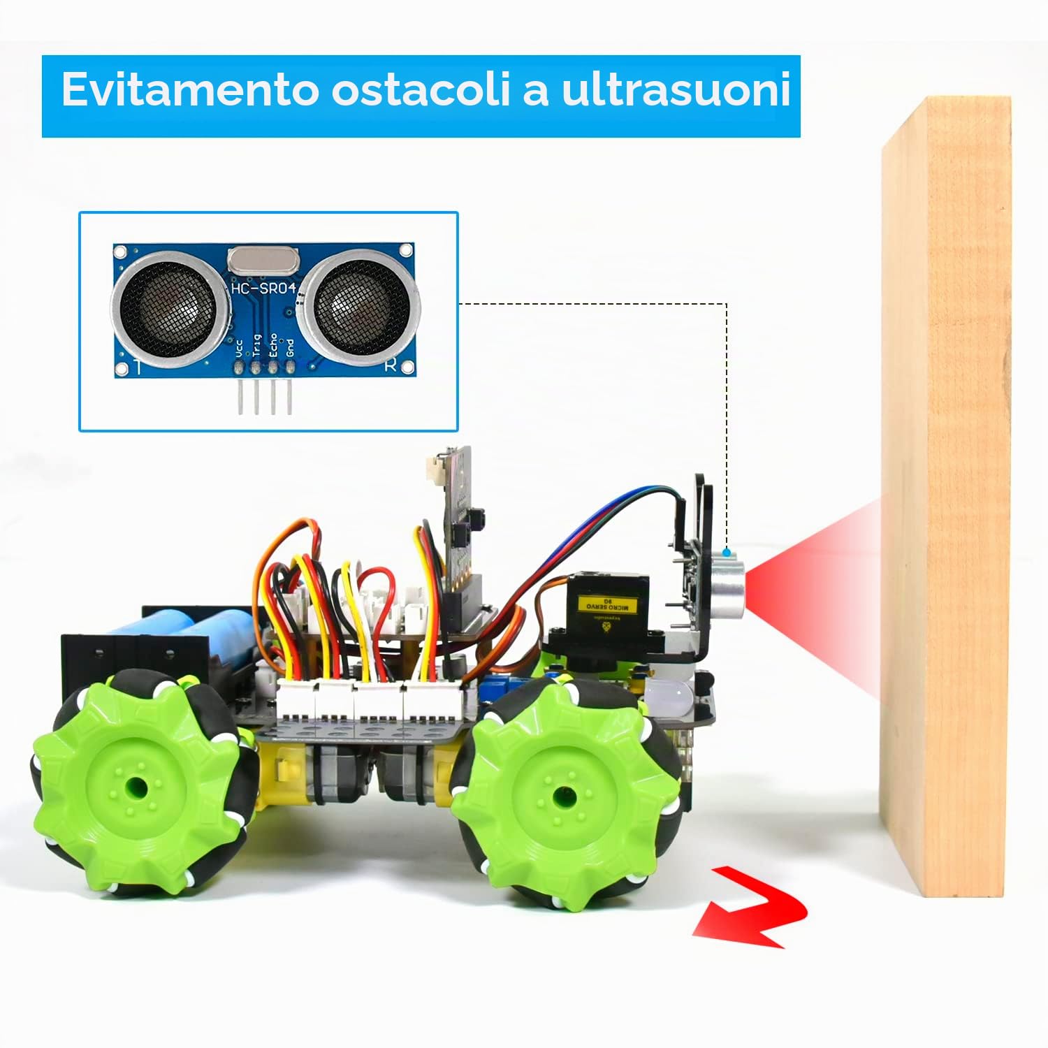 KEYESTUDIO BBC Microbit V2 Starter Kit, Kit di programmazione elettronica per 14+ adolescenti adulti, include Micro bit V2, Makecode e Python Code, PC Barebone
