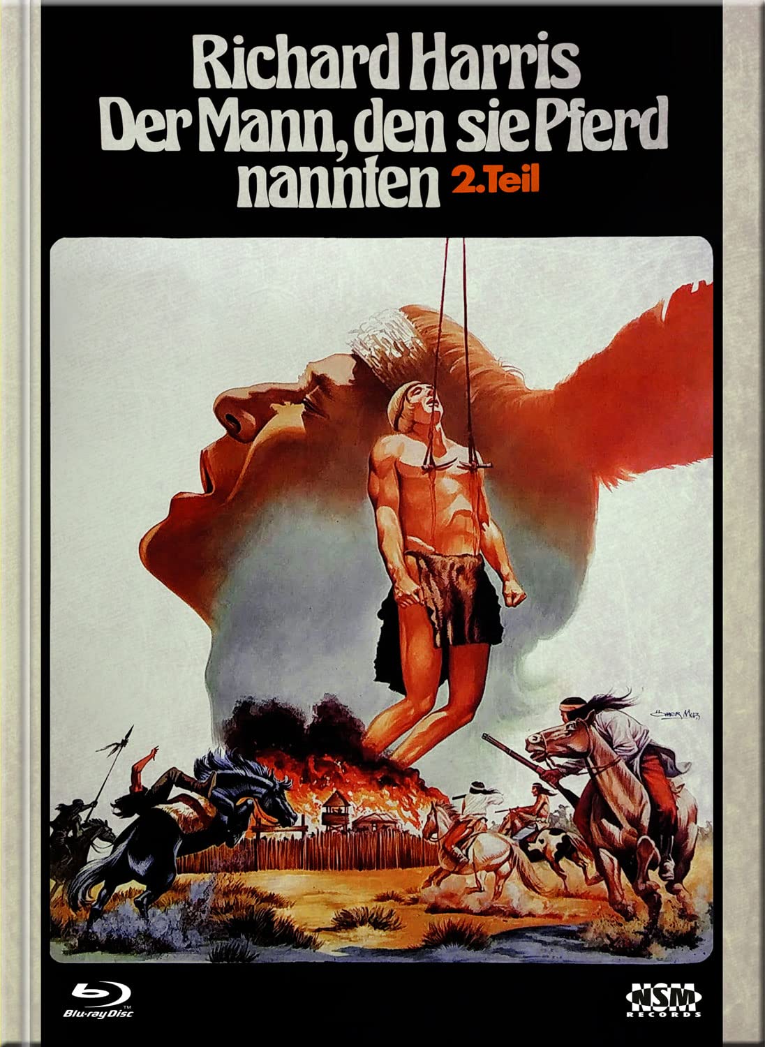 Mediabook Der Mann den sie Pferd nannten Blu-Ray + DVD edición uncut limitada Cover E