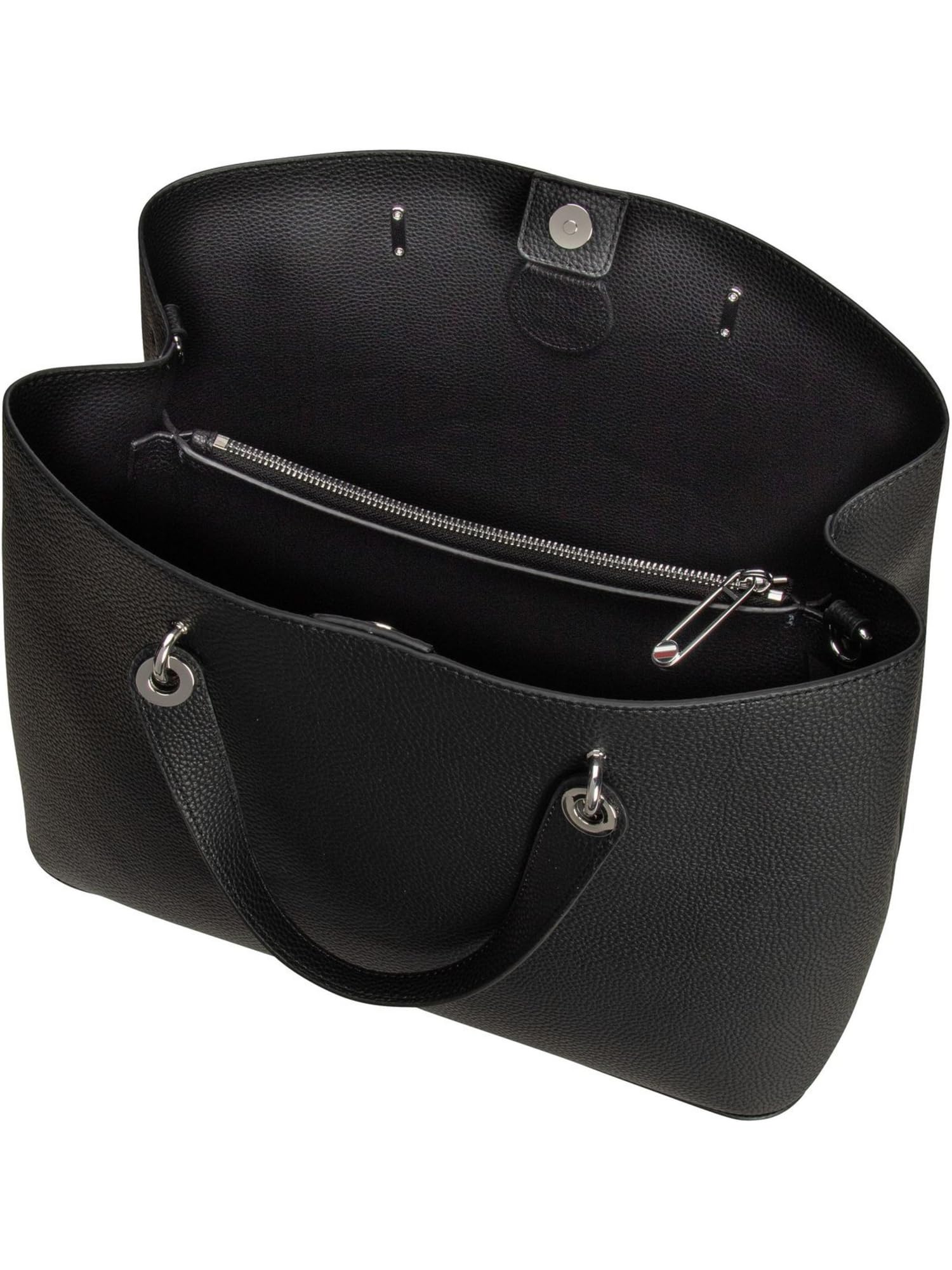 Tommy Hilfiger Bolso Satchel Mujer Emblem con correa desmontable
