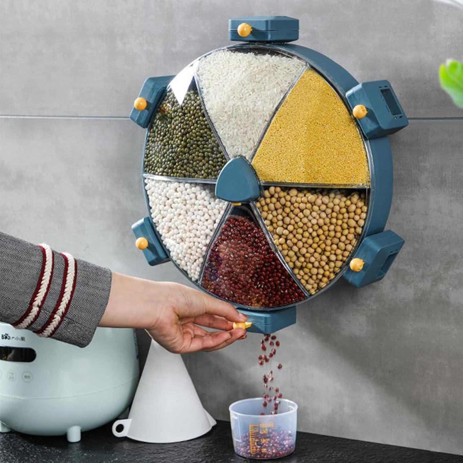 6個まとめ売り☆傘や花木にも♪おしゃれなスチール製円丈