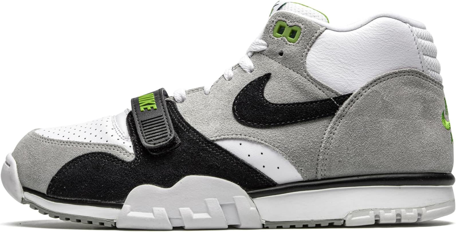 NikeMens Air Trainer I ISO CW8604 001 Chlorophyll - Size 8.5 White/Black/White