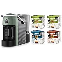 Lavazza A Modo Mio Jolie Evo, Macchina per Caffè Realizzata con 36% di Plastica Riciclata