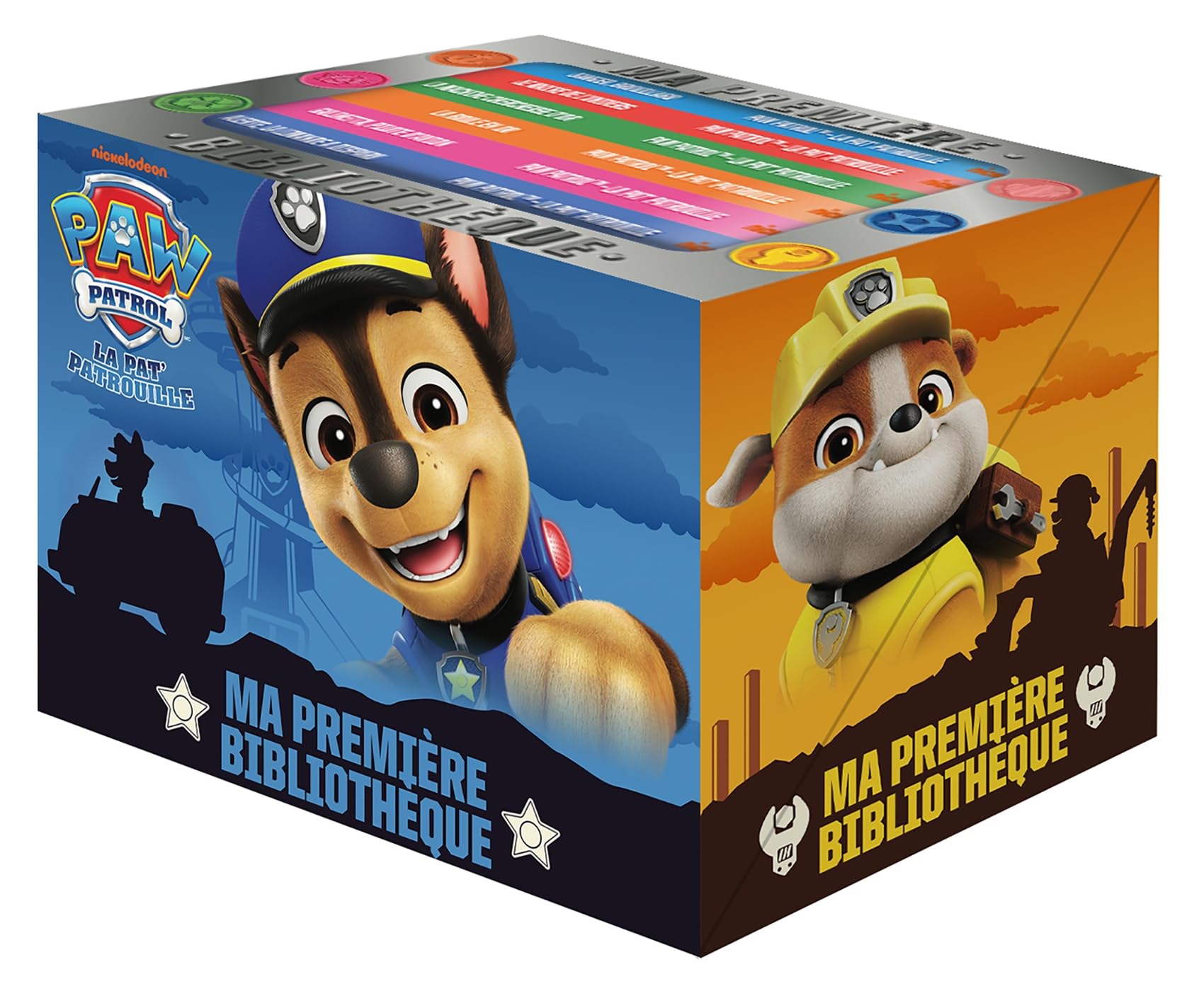 Pat' Patrouille - Ma première bibliothèque (édition 2025): Coffret 6 livres