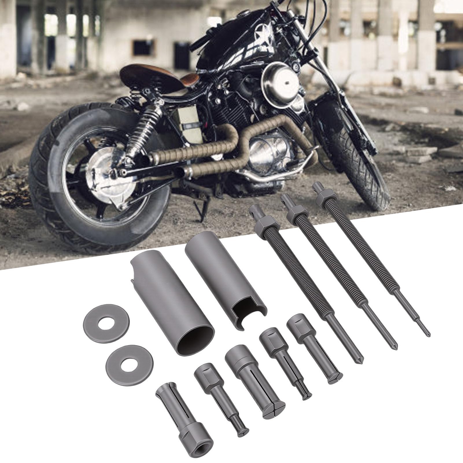 Ściągacz do łożysk Motocyklowych 9-23 Mm, Zestaw Narzędzi do ściągania Wewnętrznego