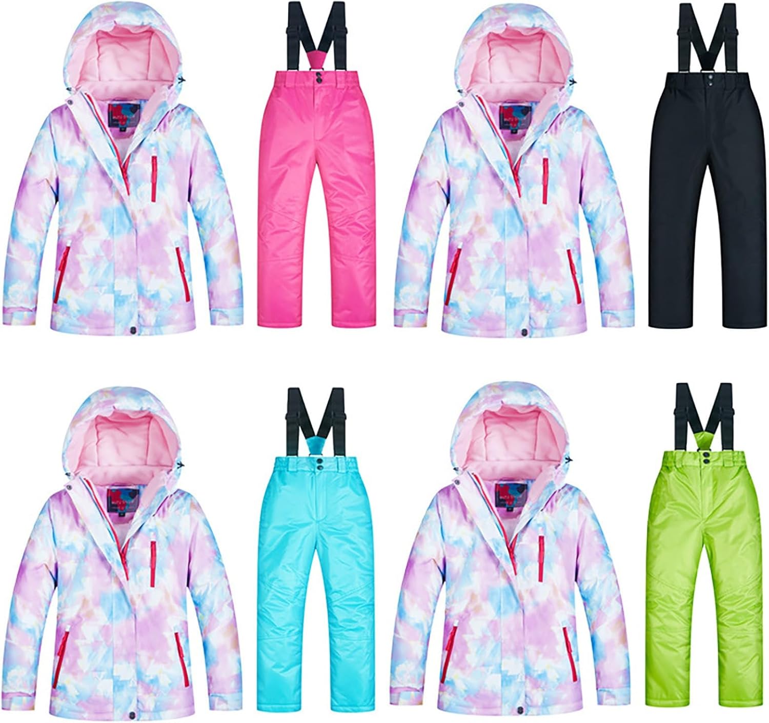 Boy Snow Pant And Jacket Toddler Girl Snowsuit Winter Clothes Snow Bib Kid Coat Snow Suits for Girls