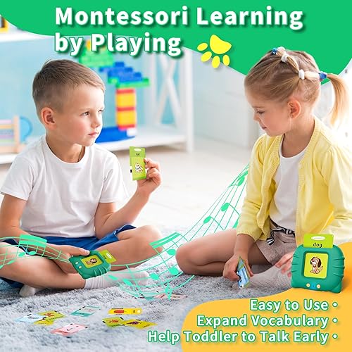 Miniatura 4 de Juguetes para niños y niñas de 1, 2, 3, 4, 5, 6 años, juguetes sensoriales para niños autistas, aprendizaje educativo Montessori terapia del habla,