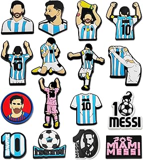 16 Pcs Sports Shoe Charms Soccer Pins Charms Football Charm Decoration for Clog