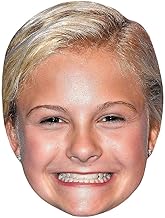 Darci Lynne Farmer (Smile) Celebrity Mask, Flat Card Face, Fancy Dress Mask