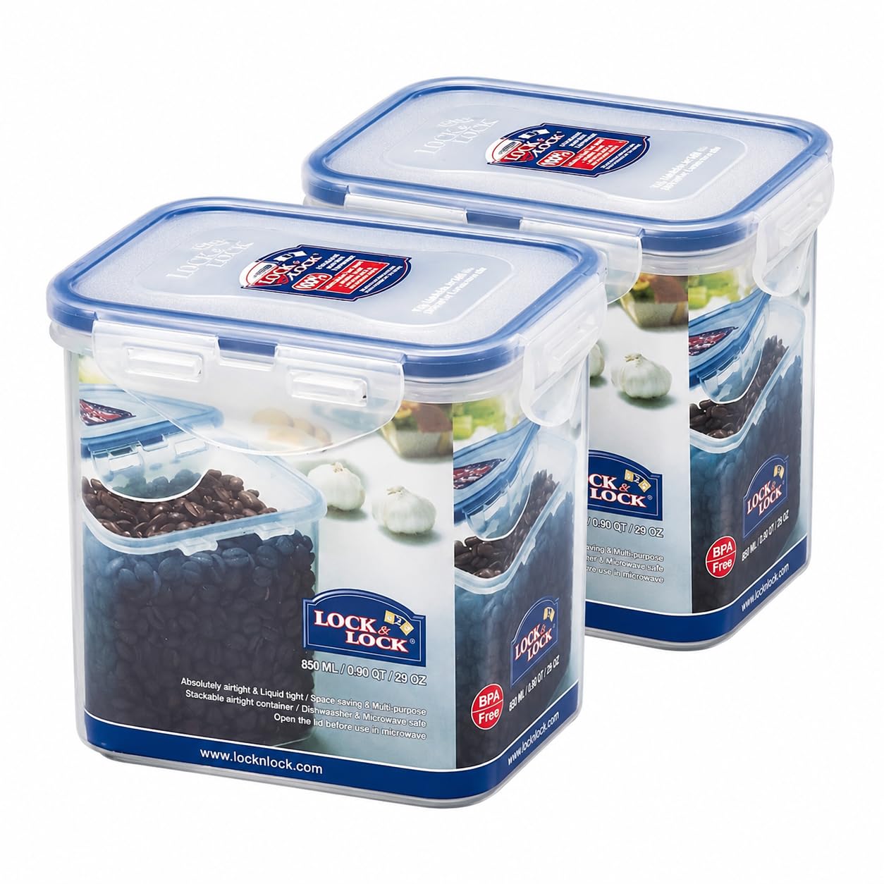 Lock&Lock Bread Box - Airtight Food Storage -12