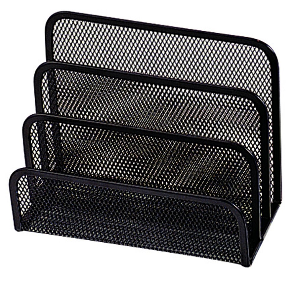 Sparticarte in metallo Q-Connect 17x13,5x8,3 cm nero KF00876