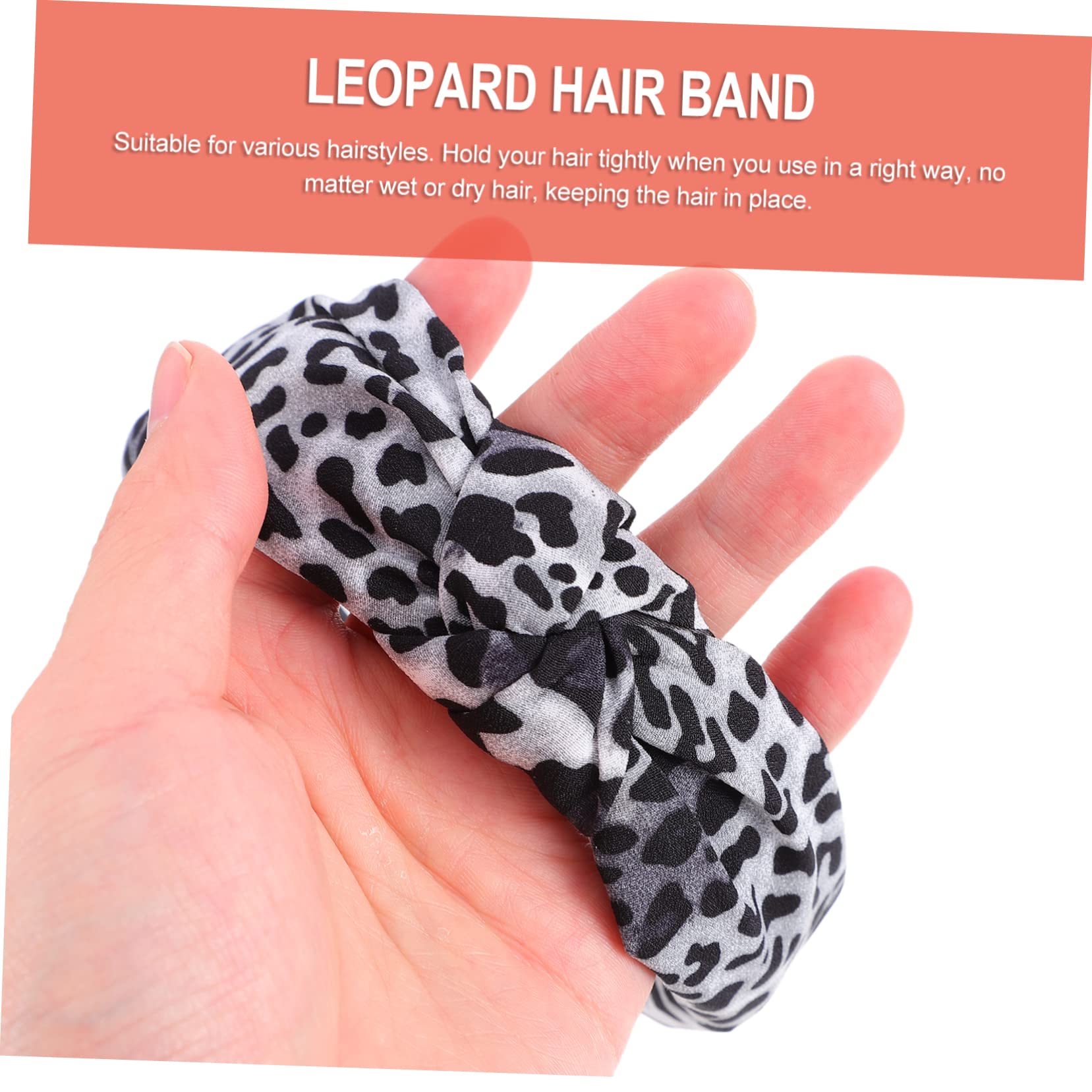 Mikinona 12pezzi Fasce Per Leopardate Incrociato Accessori Per Per e Ragazze Per Cerimonie e