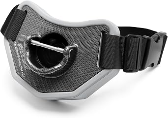 SANLIKE Stand-up Fishing Belt Adjustable Waist Fighting Belt Rod Holder | Carbon fiber material fishing belt, suitable for plug & round head, belt max length 47.64in