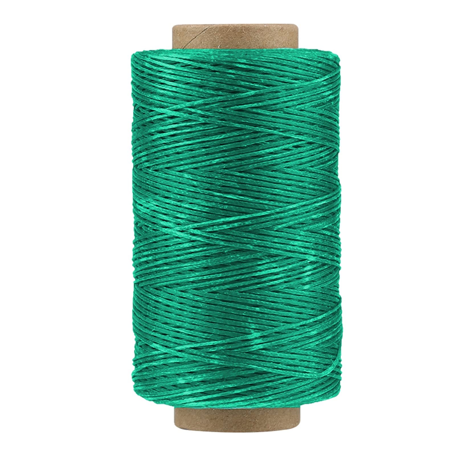 Nić nić szycia o grubości 250m 1 mm majsterkowanie Skórzane narzędzia rzemieślnicze ręczne (Color : Lake green)