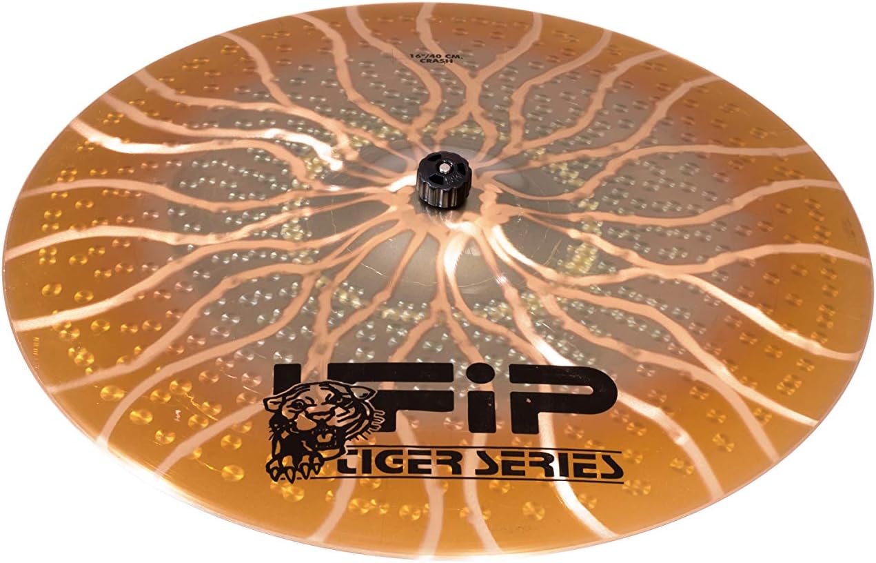 Ufip TS-16 タイガーシリーズ 16インチ クラッシュシンバル l ハンドハンマー B8 ブロンズ合金 l 爆発的なサウンド