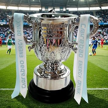 2026 England League Trophy Football Champions Trophies Replica,6.7inch/17cm