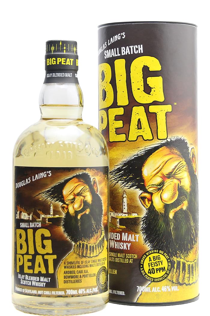 BIG PEAT スモーキーウイスキー 700ml Amazon.co.jp: ビッグピート 700ml 【力強くスモーキー、アイラの風を