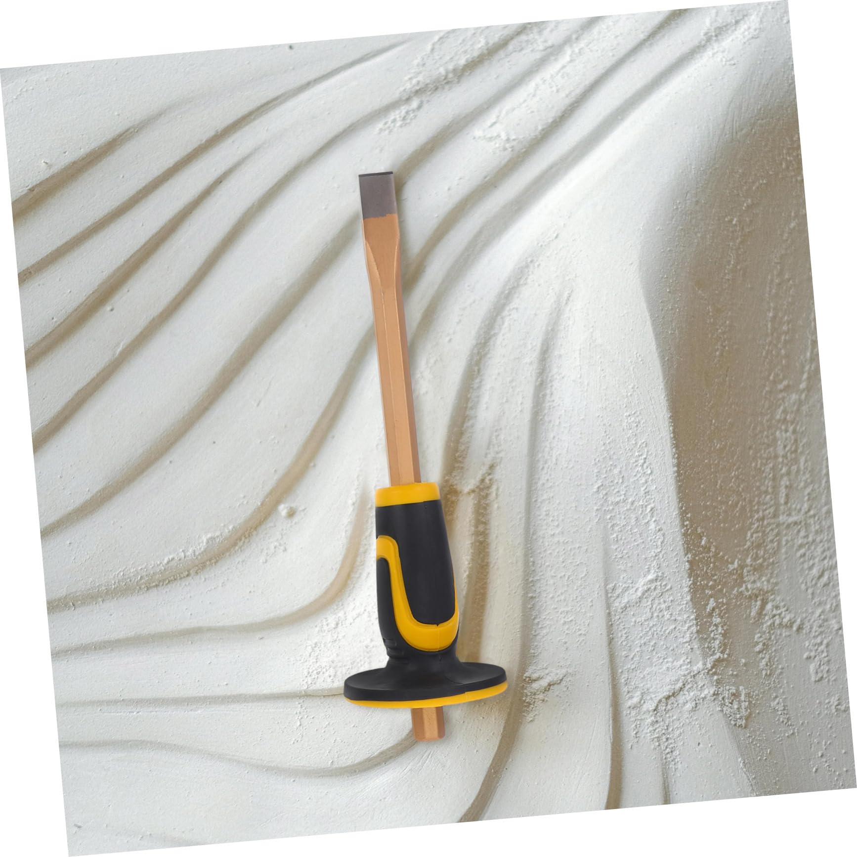 PartyKindom 3pezzi Scalpello Per Muratura Con Protezione Utensile e Appuntito Per e Chisel Heavy Duty Per Falegnameria e
