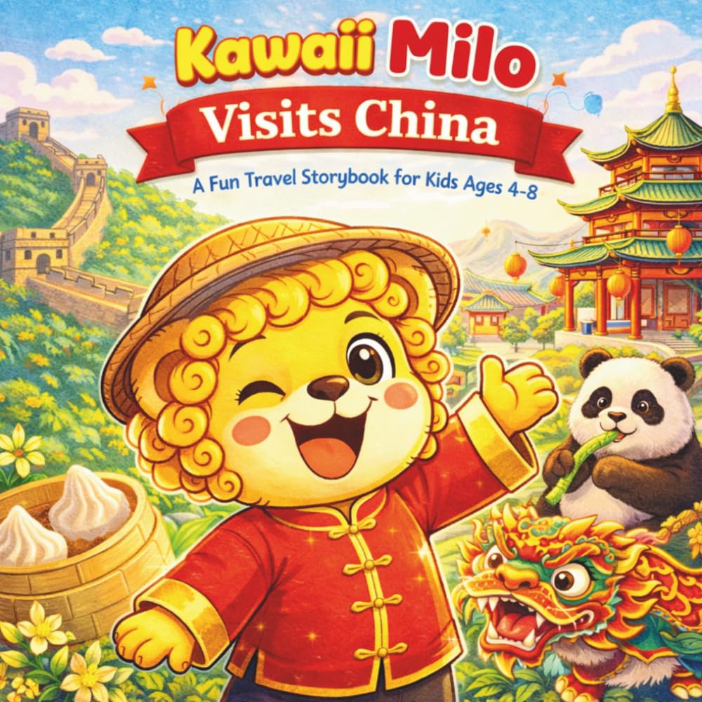 Kawaii Milo Visits China: A Fun Travel Storybook for Kids Ages 4–8 (Milo Adventure Series)