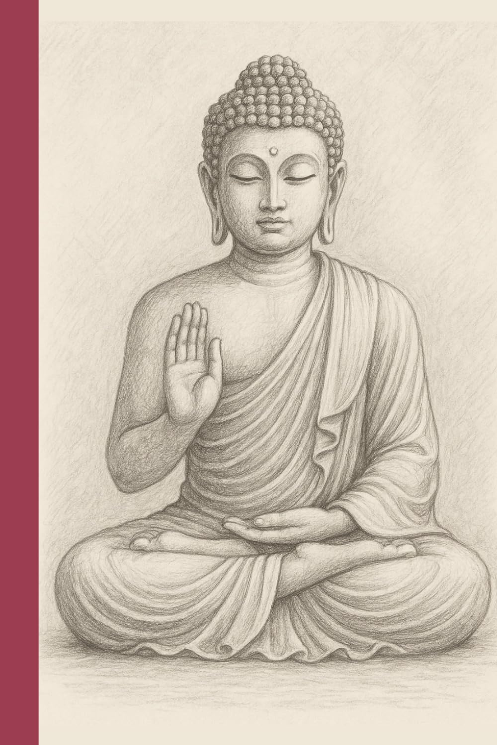 Serenity Notebook: Buddha-Inspired Lined Journal for Meditation and Reflection | 110 Pages | 6 x 9