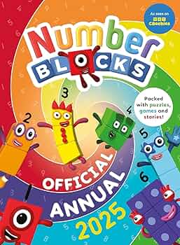 Numberblocks Annual 2025 - Kids Activity Book, Maths Puzzles
