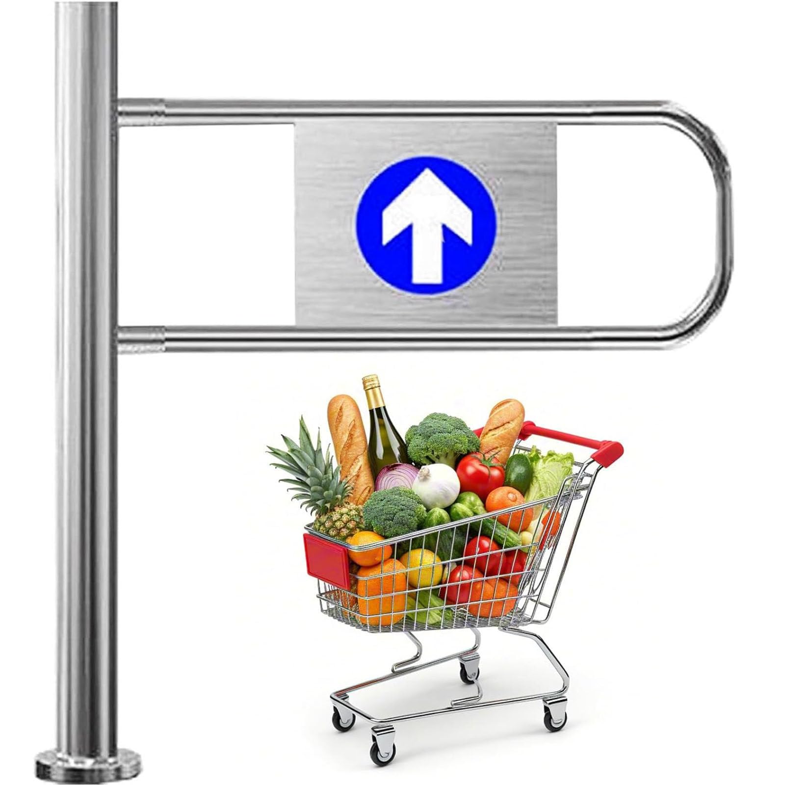 Industrial MetalGate per s & WarehousesFunzione di bloccaggio per & negozi al dettaglio - Controllo facile e affidabile degli accessi