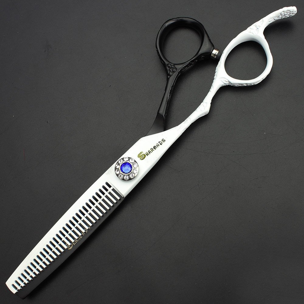 6-Zoll-Linkshänder Friseurschere Set (6 Zoll, 2 Stück-C)