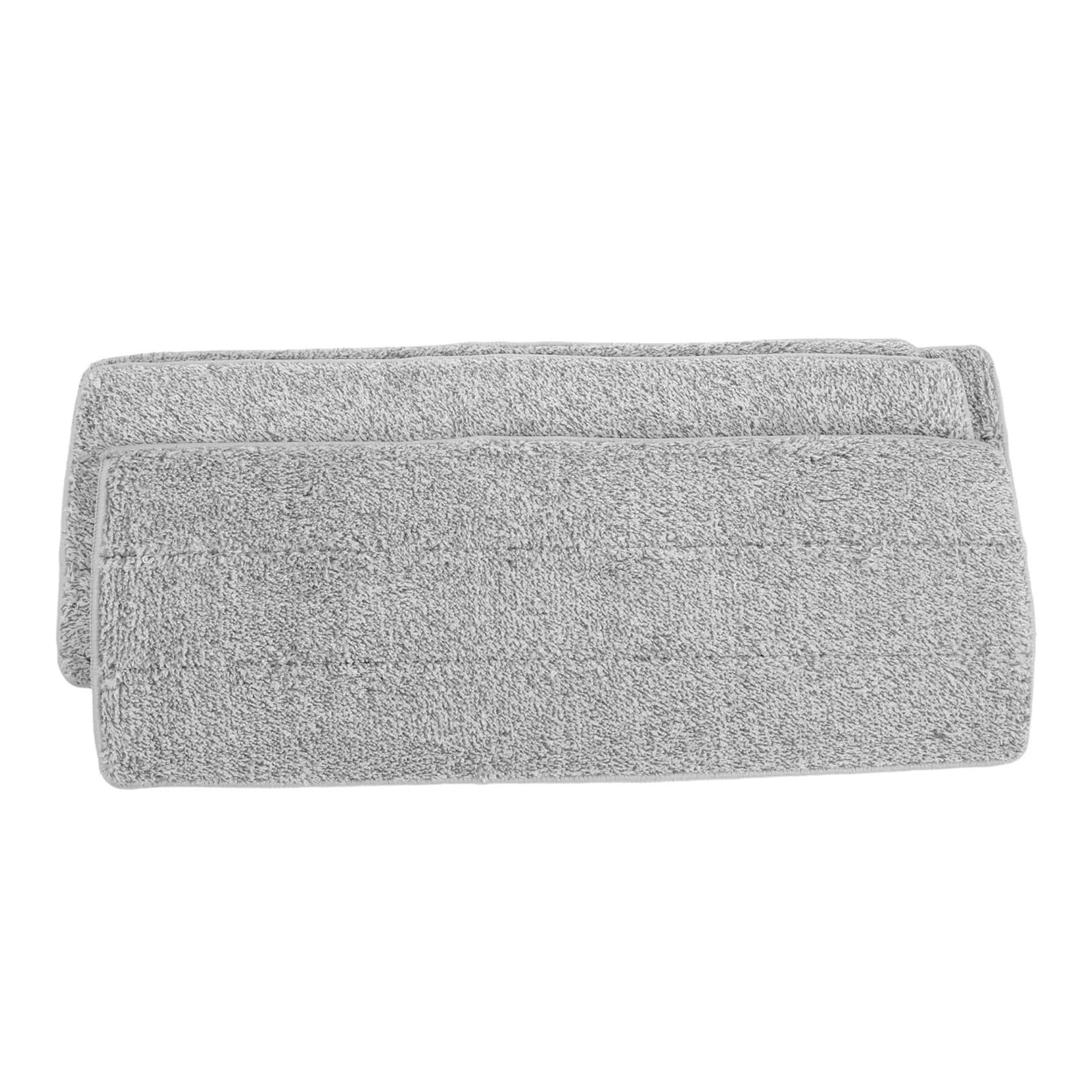 Juego de 8 Unidades Almohadillas Repuesto for fregona Plana, paño Limpieza Microfibra, Suelo baldosa laminada Madera Dura, Lavable y Reutilizable for el hogar