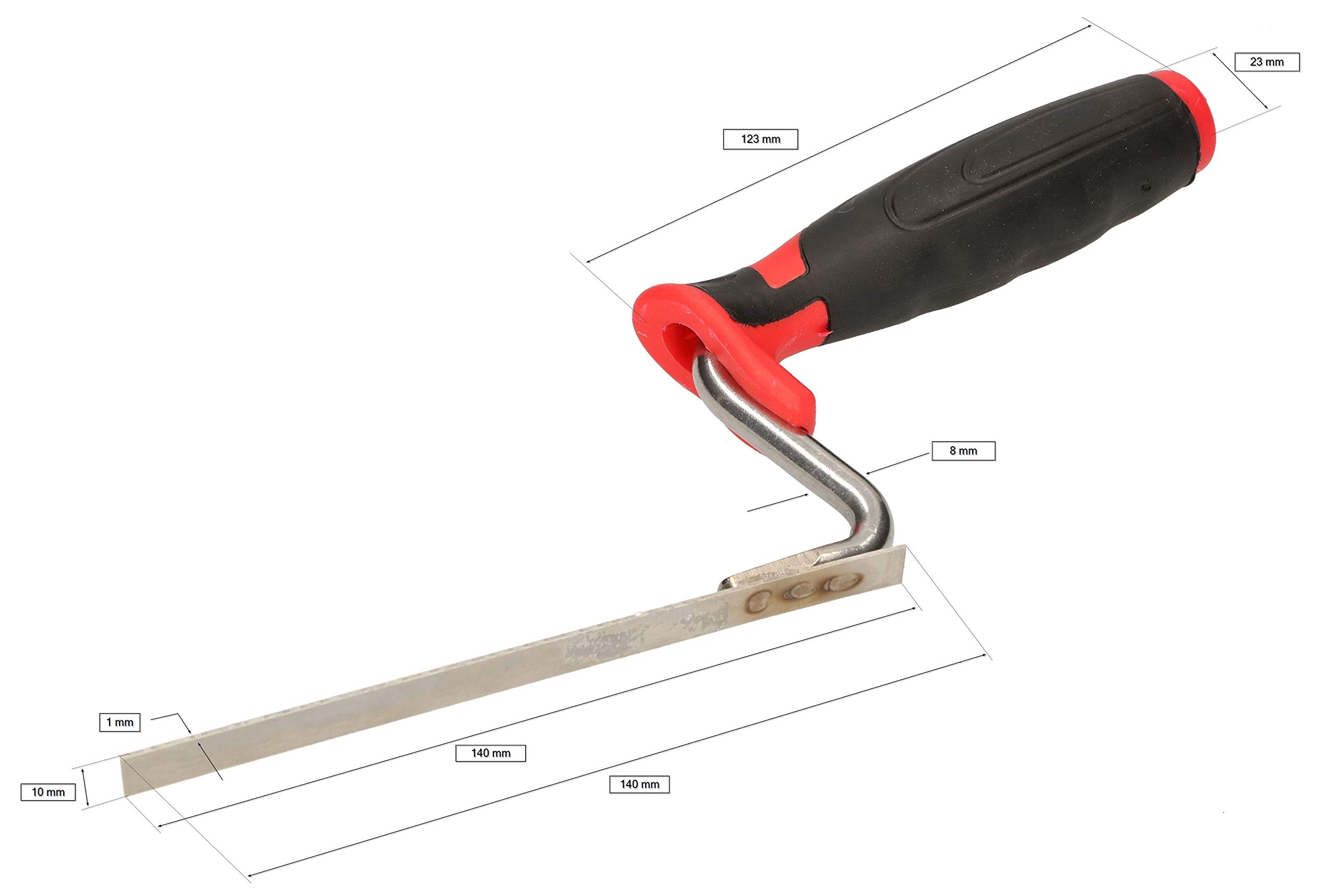 KOTARBAU 5907465940191 Cazzuola per fughe, Argento, 10 mm