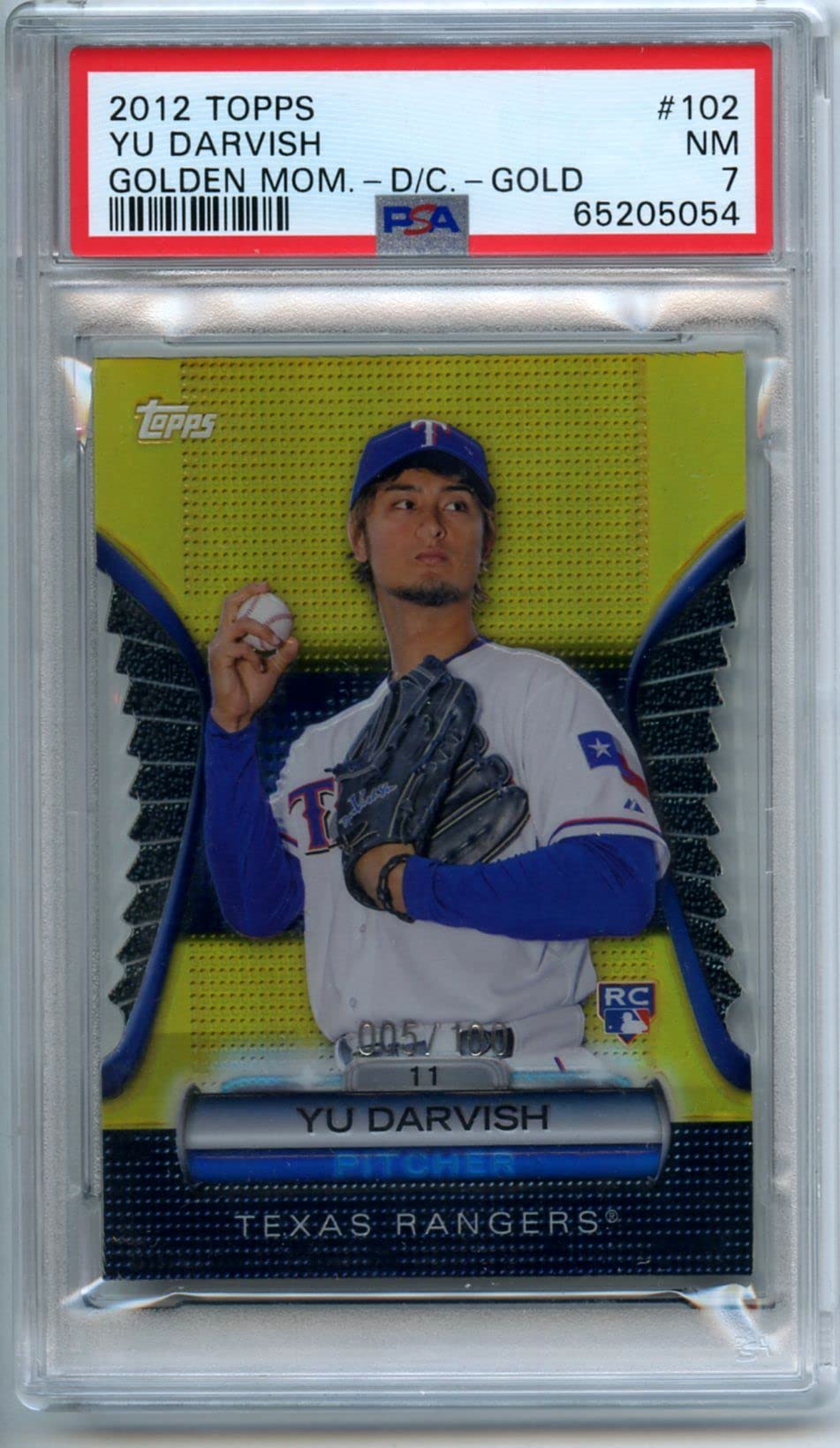 Amazon.co.jp: ［PSA鑑定カード］ PSA7 ダルビッシュ有 2012 トップス