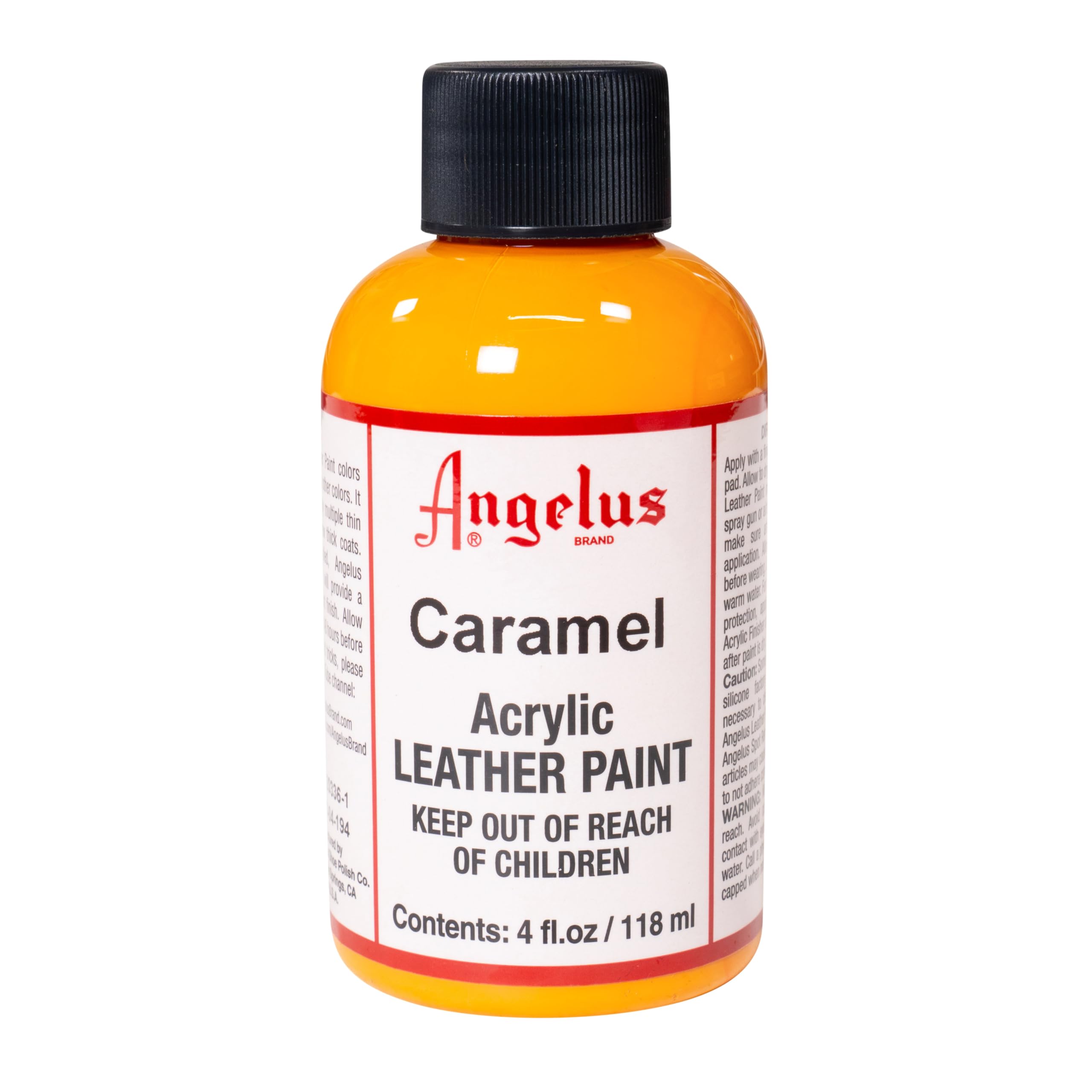 Angelus Leather Paint 4 Oz Caramel