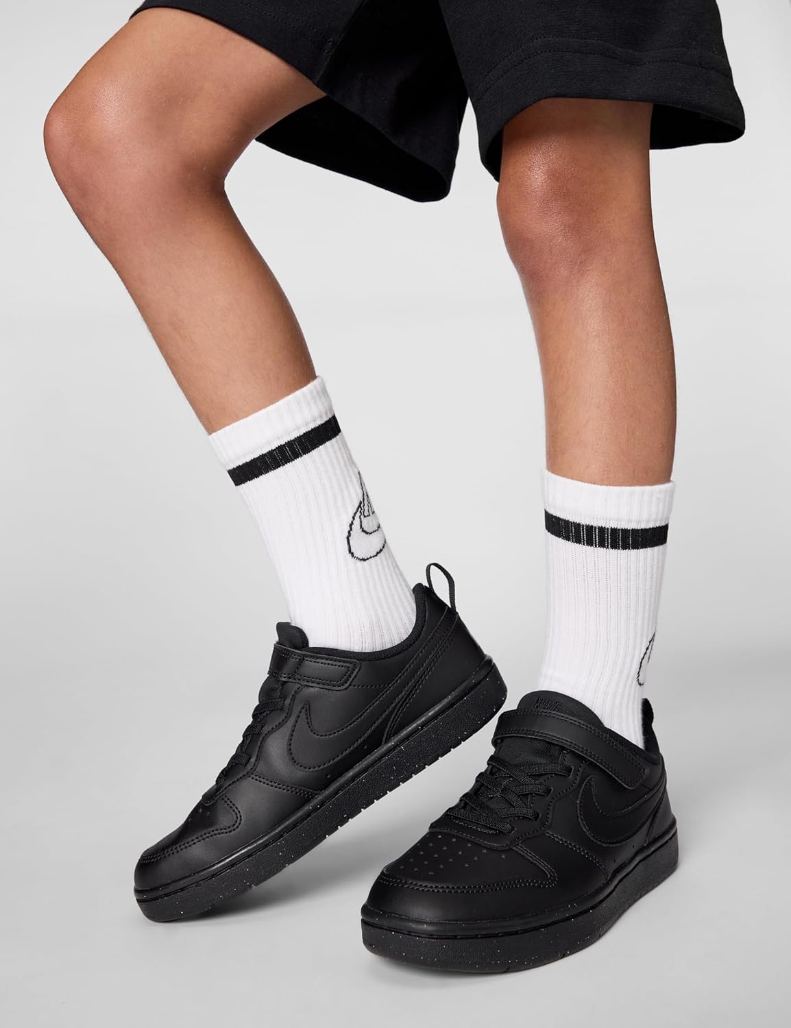 Nike Kids' Court Borough Low Recraft Shoes - Image 2