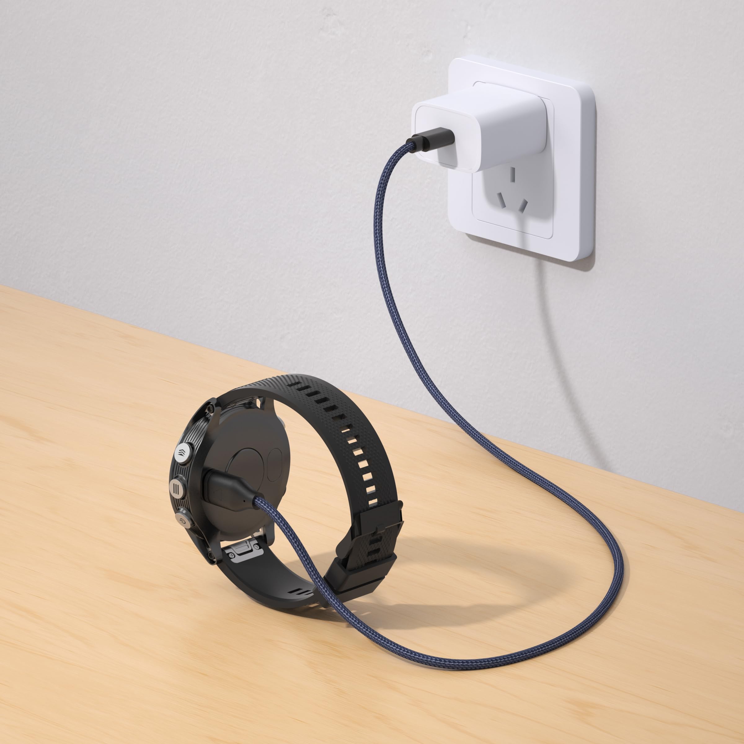 Amazon.co.jp: ナイロン充電ケーブル 対応 Garmin(ガーミン 