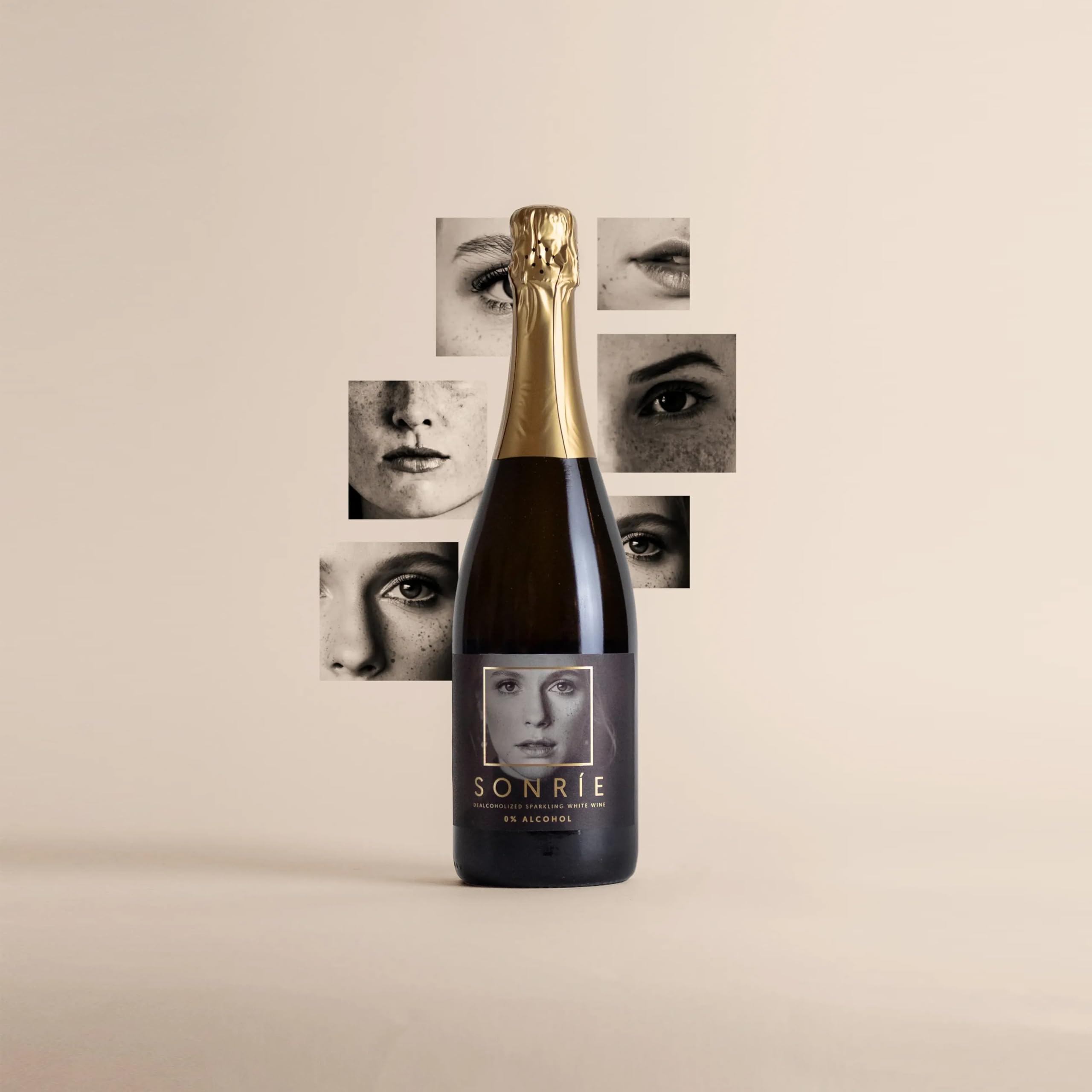 Sonríe 0% Sparkling White Espumoso Sin Alcohol Caja 6x75 cl | Elaborado en Rueda · Burbuja fina y elegante · Ideal para brindar y celebrar · Servir a 4-6°C
