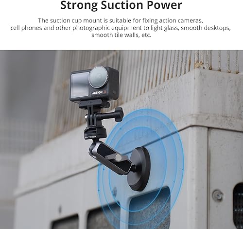 Miniatura 7 de PGYTECH CapLock - Soporte magnético para cámara compatible con DJI OSMO Action4/3/2, Gopro 10/9/8, OSMO Pocket 2, Insta360, mecanismo de doble