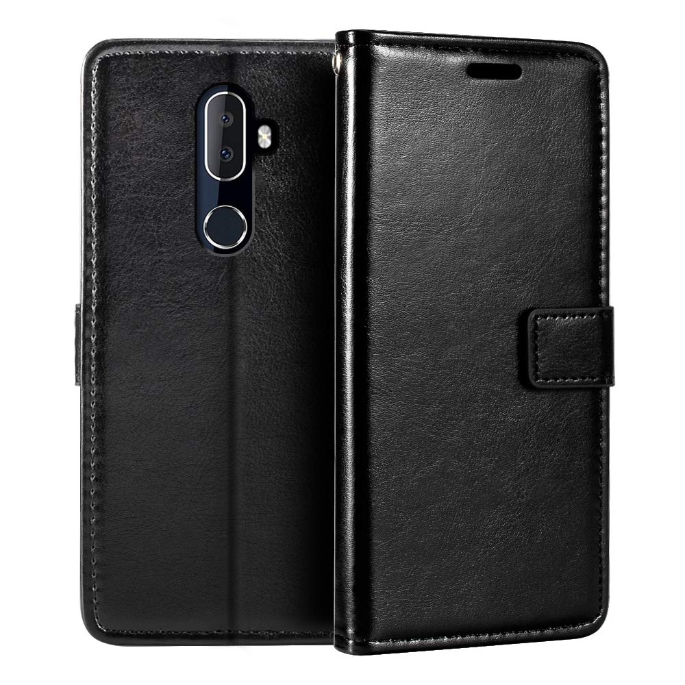 Alcatel 3v 5099d Wallet Case Premium Pu Leather Magnetic Flip