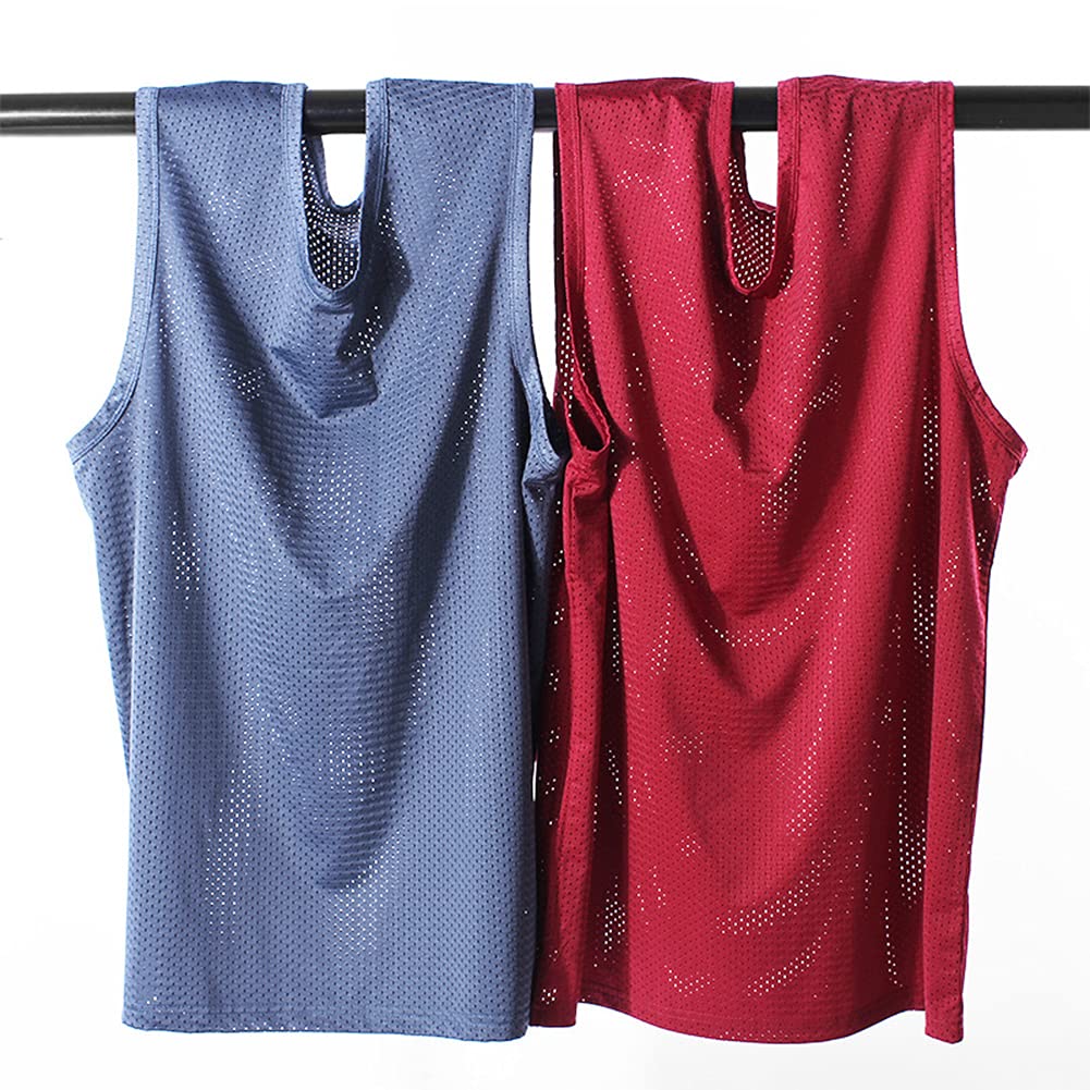 DongBao Uomo T-Shirts Canotta Senza Maniche Fitness Felpa 3pcs Canottiera Maglietta