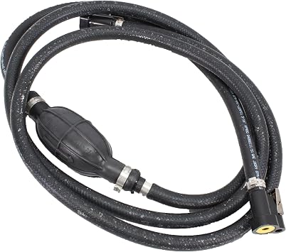 Johnson/Evinrude/OMC New OEM 5/16 Fuel Gas Line 8ft Hose & Primer Bulb 5008609