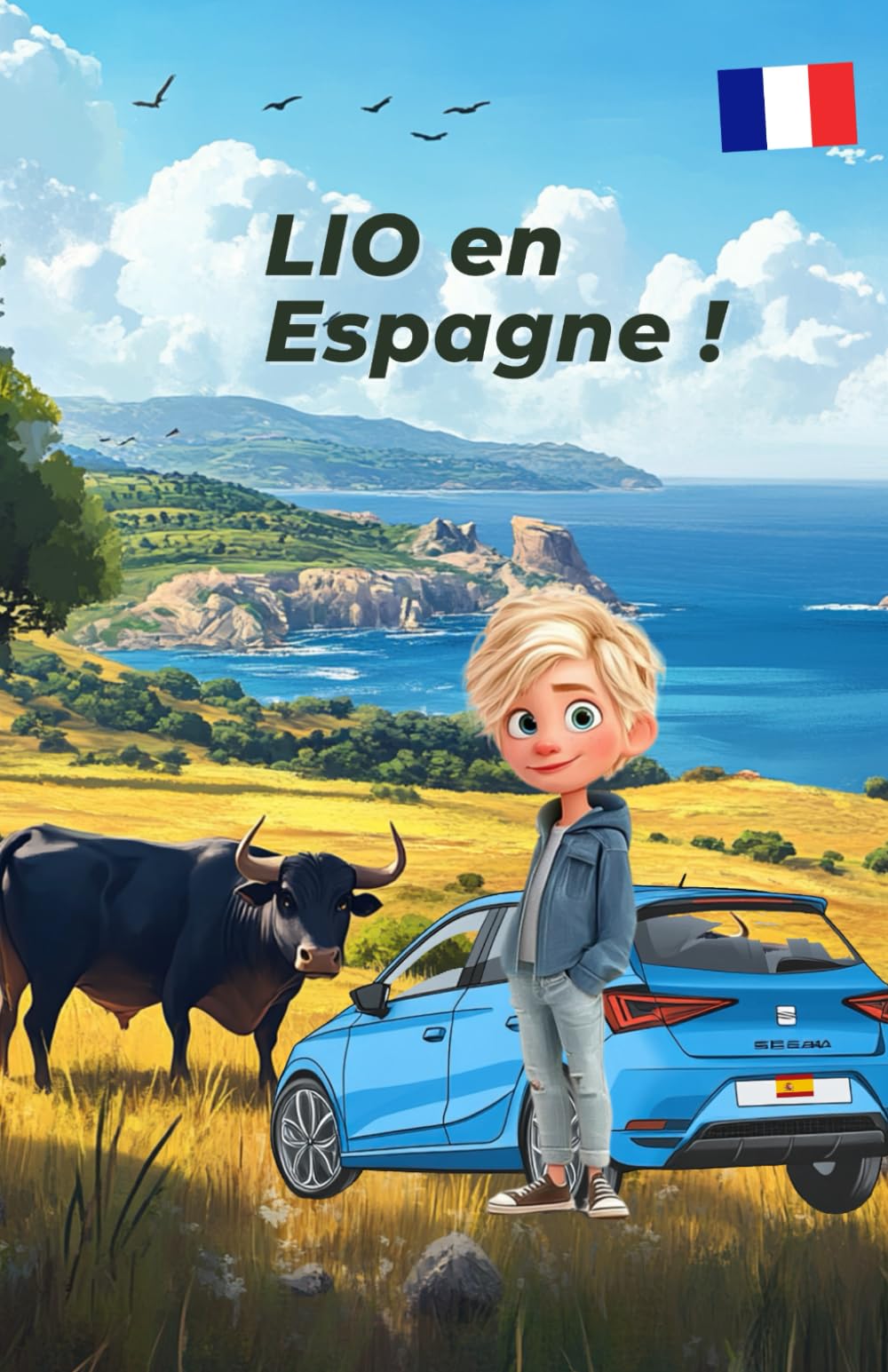 LIO en Espagne !: Livre de coloriage et d'apprentissage pour les enfants à partir de 8 ans