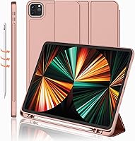 Vista 11 de Funda para iPad Pro de 12.9 pulgadas 2022/2021/2020 (6ª/5ª/4ª generación) con soporte para lápiz