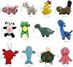 LEGEND SANDY Squeaky Jouets pour chiens - Jouets à mâcher pour chiens durables pour les brochettes agressives, grandes et moyennes races, caoutchouc de nylon résistant, indestructible