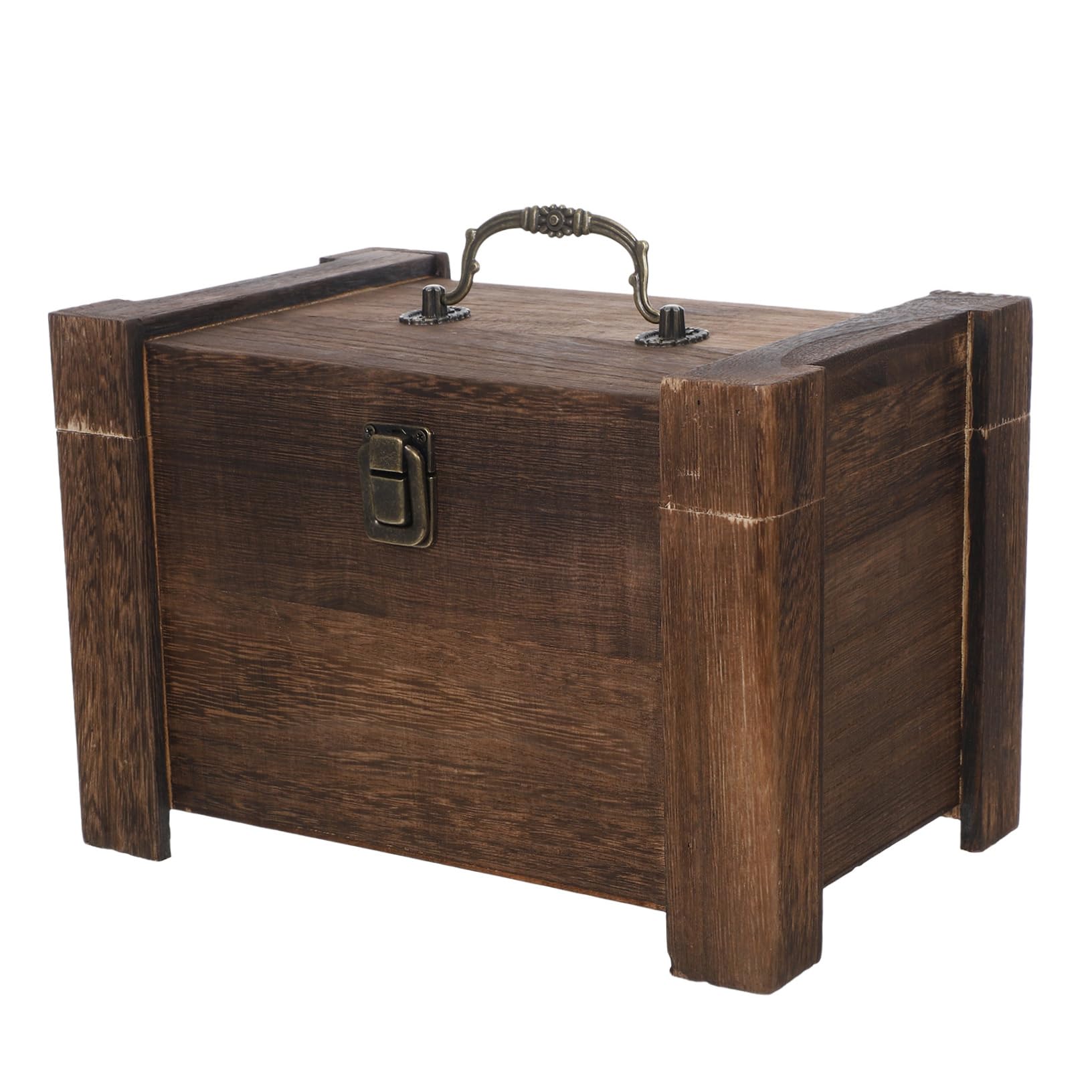 GLEAVI Caja de Té de Madera 24, 5x16, 5x17cm Color Coffee