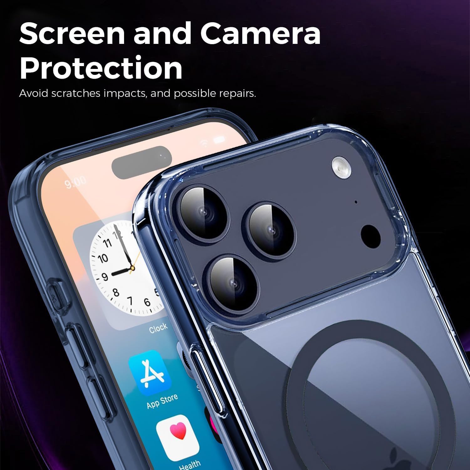 iPhone 17 Pro Max Case - Clear & Protective -3