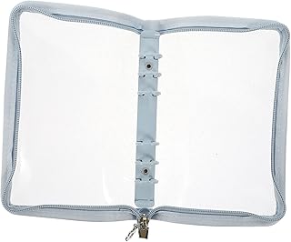 TEHAUX Cobrir 4 Unidades De Livro De Folhas Soltas Fichário De 6 Argolas Capa De Caderno Planejador Capa De Encadernação De Folhas Soltas Guarda De Fichário Acessórios De Escritório Capa