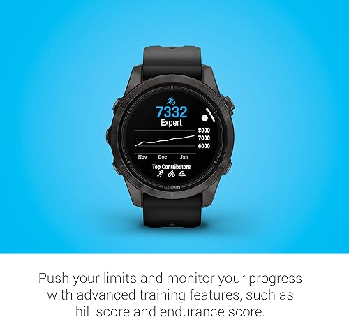 Miniatura 7 de Garmin epix Pro (Gen 2) Edición Zafiro, 42mm, Reloj inteligente de alto rendimiento, Tecnología de entrenamiento avanzada, Linterna incorporada,