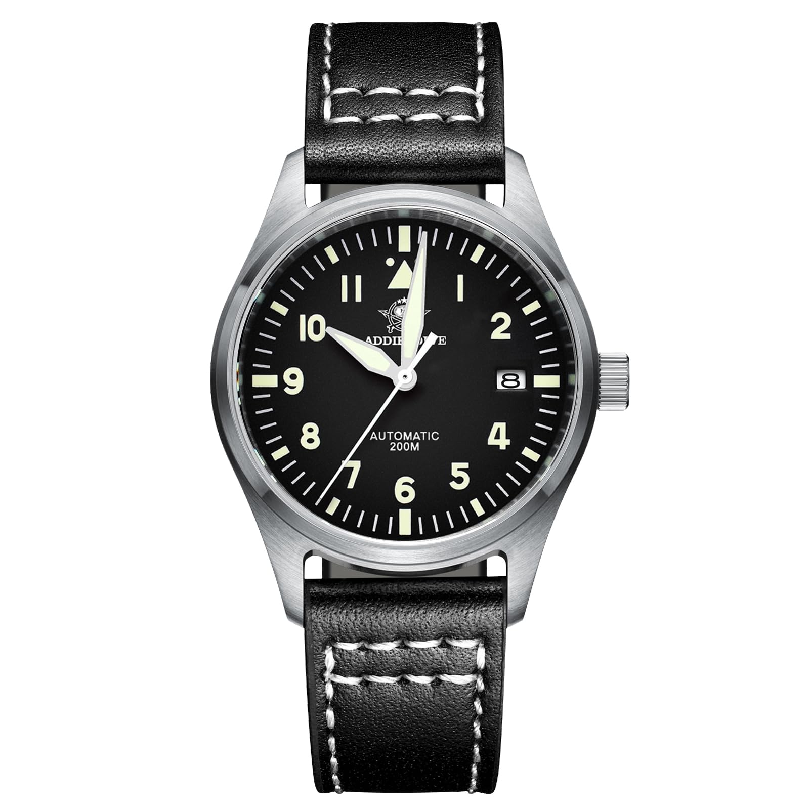 ADDIESDIVE automatikuhren Herren leuchtendanaloge Uhr automatik NH35A/8215 Mechanische Uhren Edelstahl Uhr