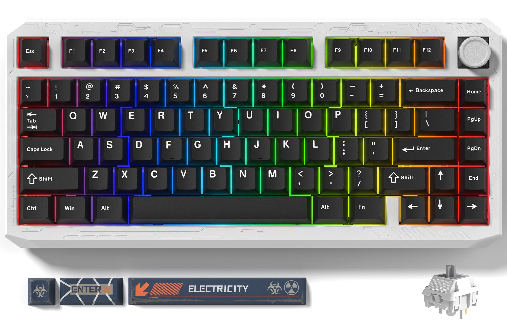 Womier ERA75 メカニカルキーボード Amazon.com: Womier ERA75 75% Wireless Mechanical Keyboard