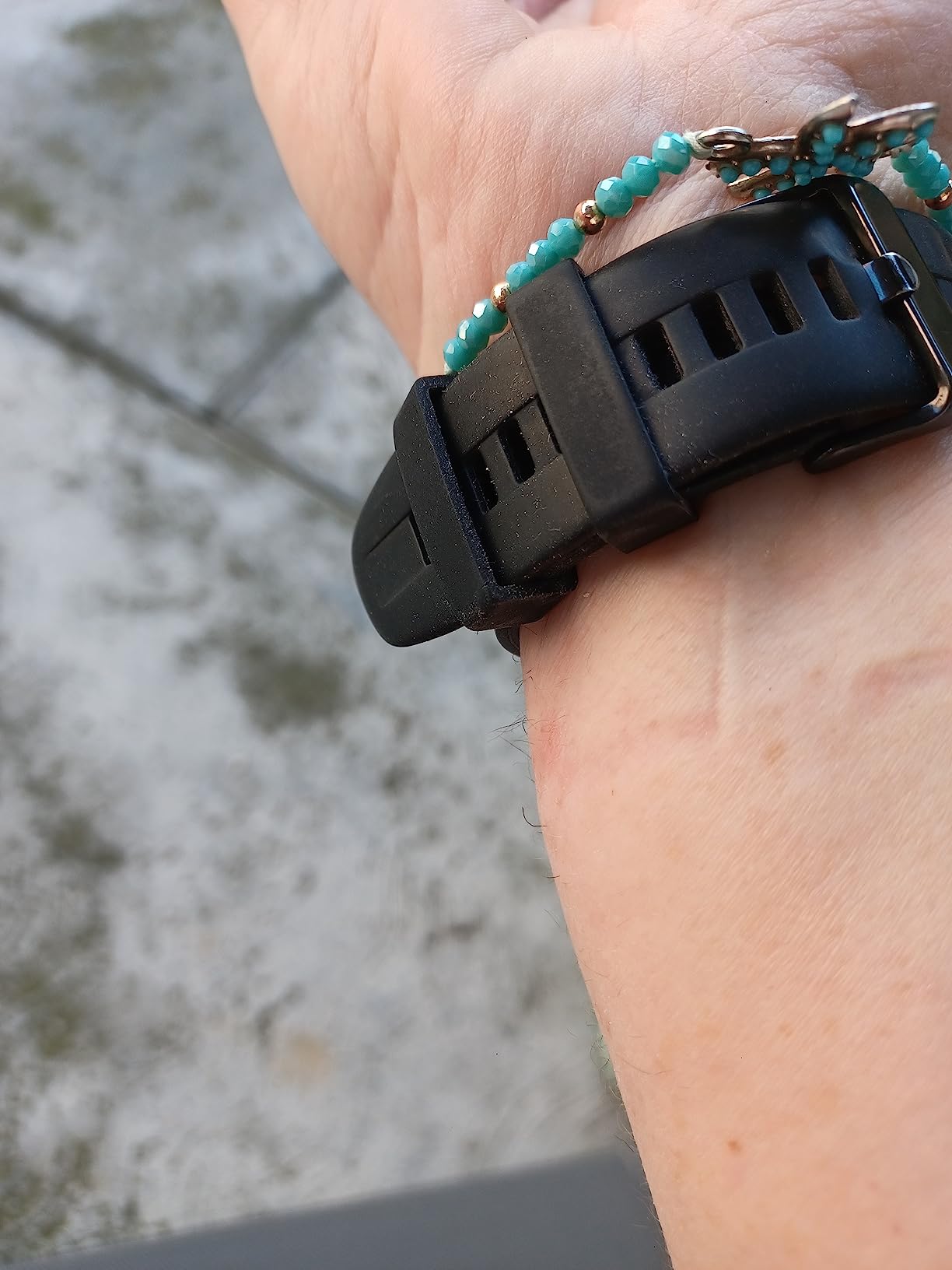 2 Pezzi Cinturino Per Orologio Cinturino Keeper Loop Gomma