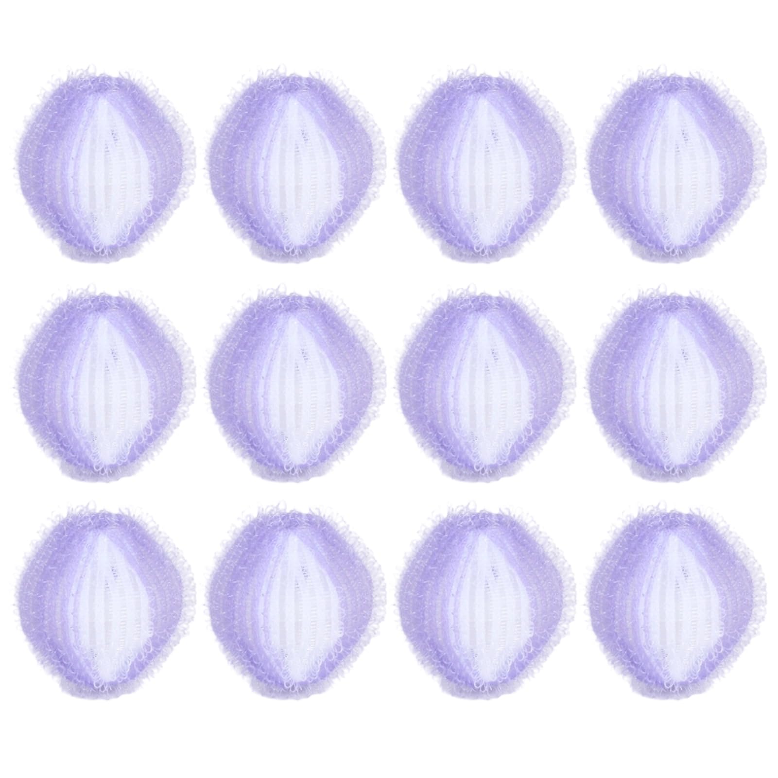 Laundry Balls, Tumble Dryer Accessories, 12Pcs Reusable Anti-Hair Clothes Catching Washing Filter Balls, Hair Filter Tool for Clothing, Linen and Bedding L