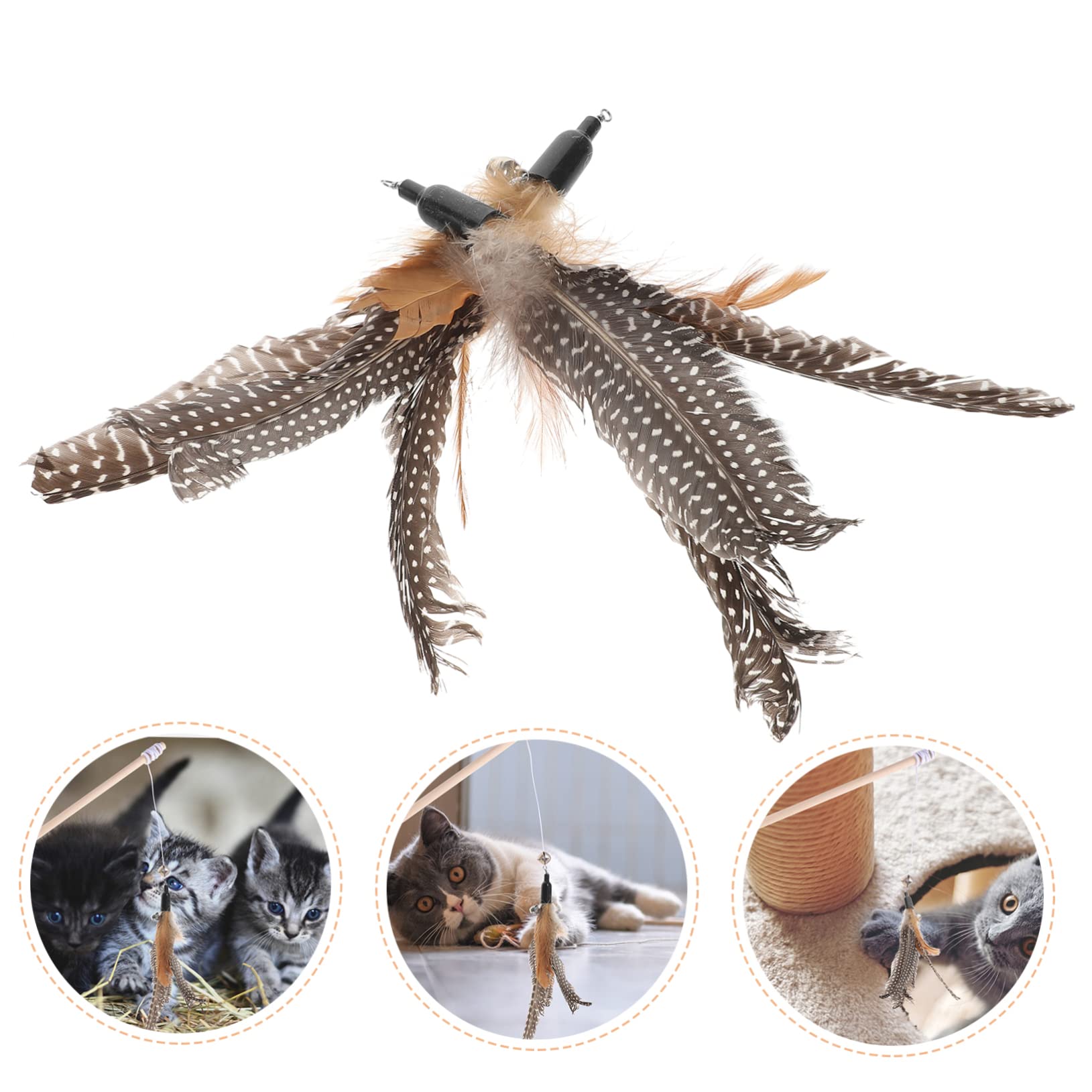INOOMP Lot De 4 Jouets Interactifs pour Chat Amusants pour Chatons Et Chats 8 Pièces X 4